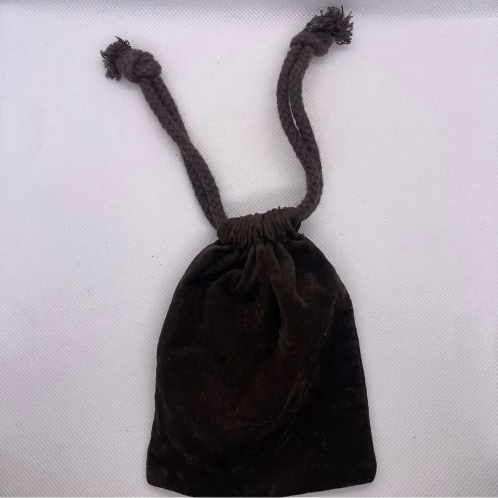 Michael Kors Velour Brown Gift Dust Bag 4” x 3” in.